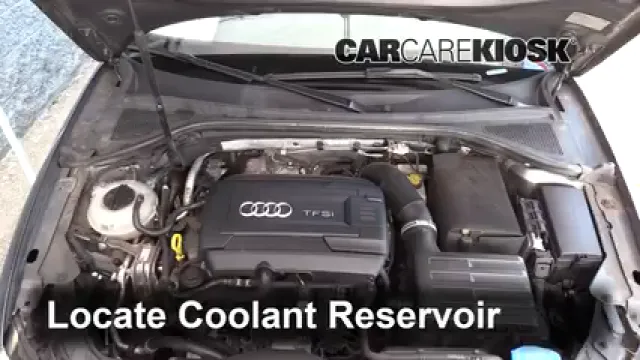 2015 Audi A3 Quattro Premium 2.0L 4 Cyl. Turbo Convertible Antigel (Liquide de Refroidissement) Ajouter de Antigel